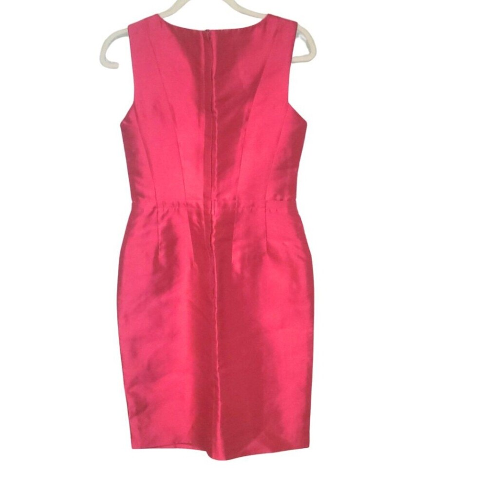 Banana Republic Pink 100% Silk Sheath Dress. Size 6 In excellent condition
